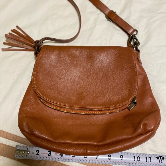 Borse In Pelle Genuine Italian Leather Bag - Picture 9 of 9